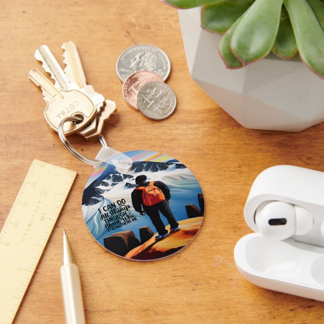 Porte-clés Je Peux Faire Tout Porte - clé Motivationnel (Bureau)