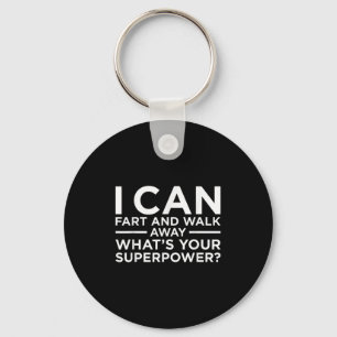 Porte-clés Je Peux Piquer Et Partir De Superpower Funny Sarca