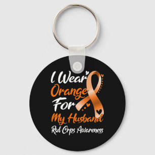 Porte-clés Je Porte De L'Orange Pour Mon Mari Rsd Crps Sensib