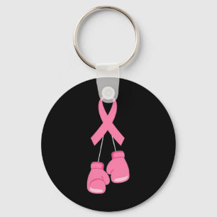 Porte-clés Je Porte Le Rose Pour Ma Mère Sensibilisation Au C