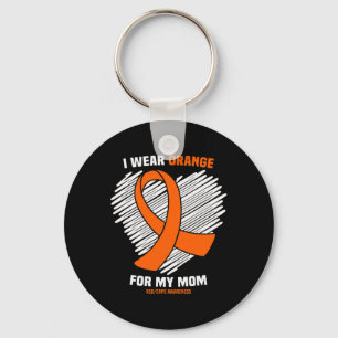 Porte-clés Je Porte Orange Pour Ma Maman Rsdcrps Sensibilisat