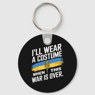 Porte-clés Je porterai un costume quand cette guerre sera fin