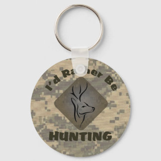 Porte-clés Je préfère chasser pour les chasseurs