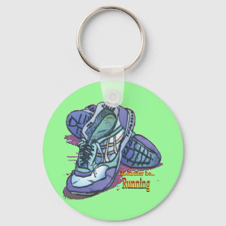 Porte-clés Je préfère courir _ Basket