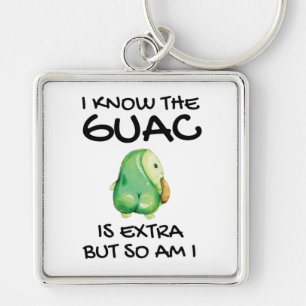Porte-clés Je Sais Que Le Guac Est Extra Mais Moi Aussi