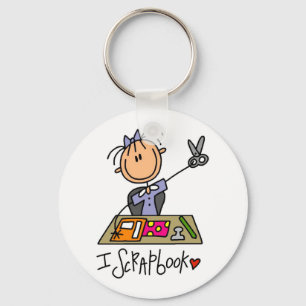 Porte-clés Je scrapbook Tshirts et cadeaux