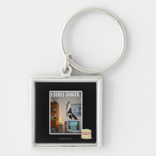 Porte-clés Je sens le danger