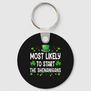 Porte-clés Je Serai À La Maison Des Shenanigans Trump Funny S