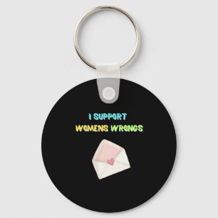 Porte-clés Je soutiens les femmes Wrongeurs Sticker