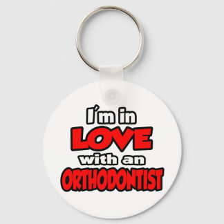 Porte-clés Je suis amoureux d'un orthodontiste