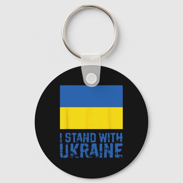 Porte-clés Je suis avec l'Ukraine 6  (Recto)