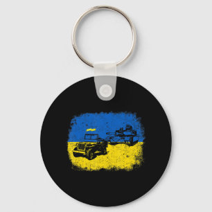 Porte-clés Je Suis Avec L'Ukraine Un Amusant Agriculteur Ukra