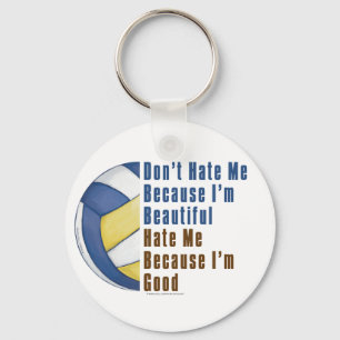Porte-clés Je suis belle, je suis bonne Volleyball