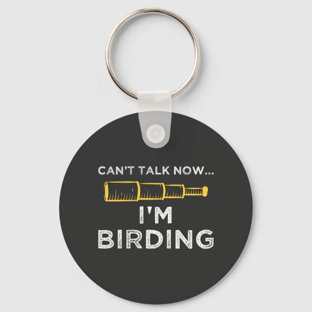 Porte-clés Je suis Birding (Recto)