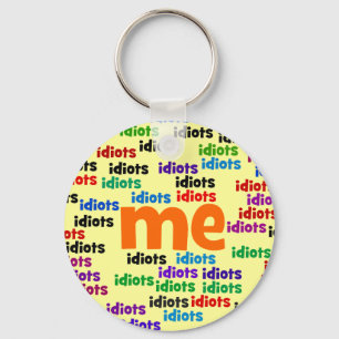 Porte-clés Je suis complètement entouré par un groupe