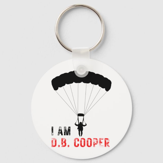 Porte-clés JE SUIS D.B. Cooper  (Recto)