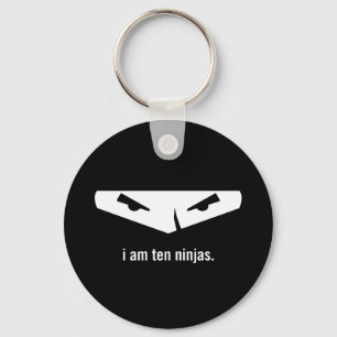 Porte-clés je suis dix ninjas