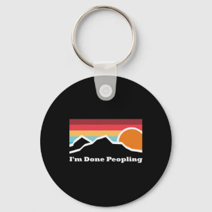 Porte-clés Je suis fini en peopling camping escalade aventure