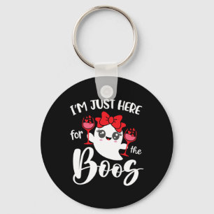Porte-clés Je suis juste ici pour les Boos mignonnes femmes F