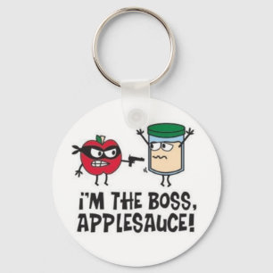 Porte-clés Je suis la compote de pommes de patron ! Porte -