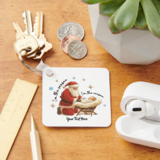 Porte-clés Je suis la saison, je suis le Porte - clé de Noël 