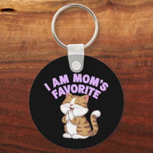Porte-clés Je suis le favori de maman : Drôle Idée cadeau