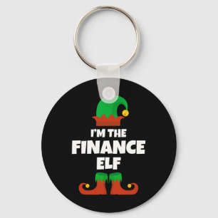 Porte-clés Je suis le lutin de la finance Famille Pyjama Noël
