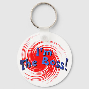 Porte-clés Je suis le patron