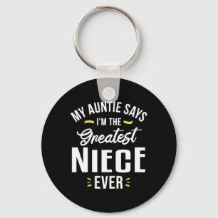 Porte-clés Je Suis Le Plus Grand Jour De Nièce
