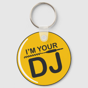 Porte-clés Je suis le votre DJ