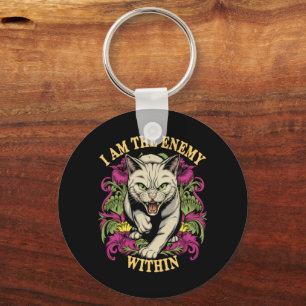 Porte-clés Je suis l'ennemi intérieur Harris Walz 2024