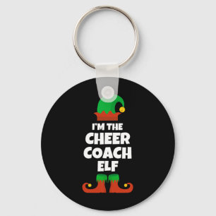 Porte-clés Je suis l'entraîneur de pom-pom girls elfe Famille