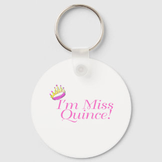 Porte-clés Je suis Mlle Quince