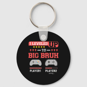 Porte-clés Je suis passé au niveau supérieur Big Bruh Gamer D