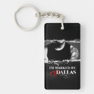 Porte-clés Je suis porte - clé marqué : Dallas