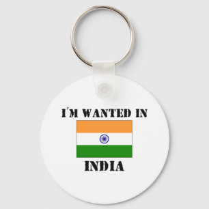 Porte-clés Je suis Recherché en Inde