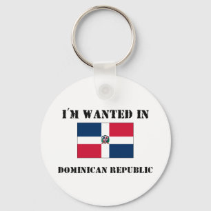 Porte-clés Je suis Recherché en République Dominicaine