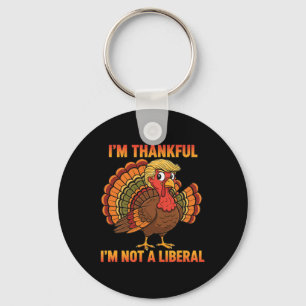 Porte-clés Je suis reconnaissant de ne pas être un Thanksgivi