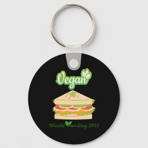 Porte-clés Je suis si frais Vegan jour 2022 Sticker1