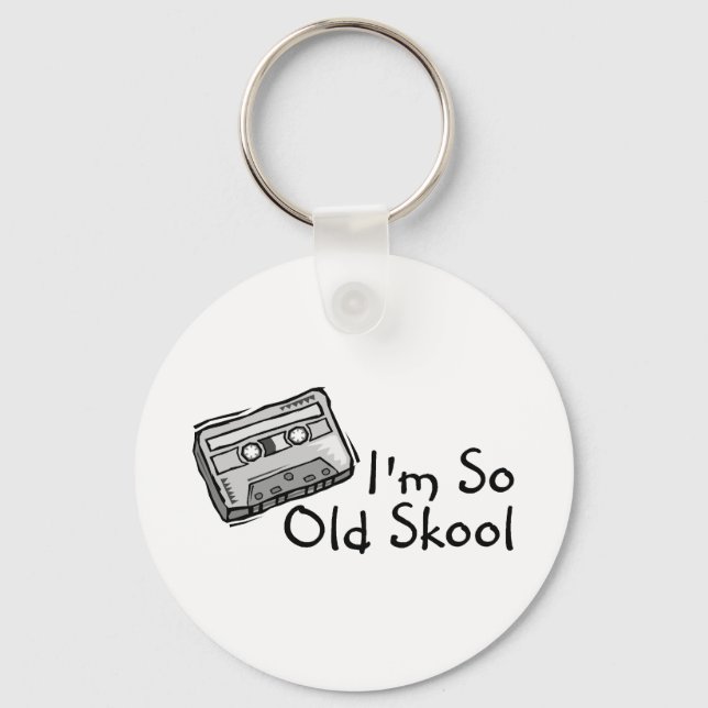Porte-clés Je Suis Si Vieux Skool (Recto)