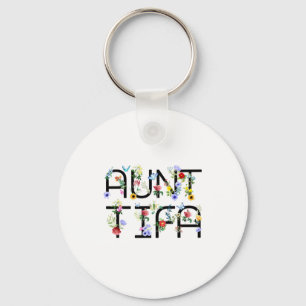 Porte-clés Je Suis Tante Tifa T-Shirt Tante Tifa Drôle Tante