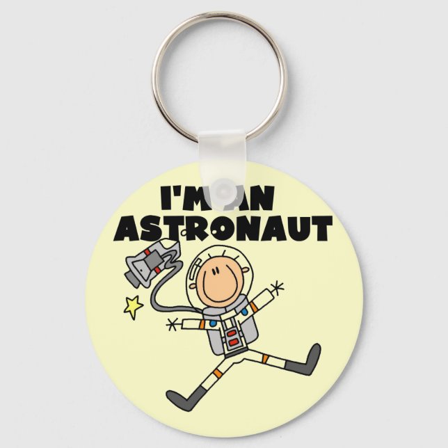 Porte-clés Je suis un astronaute Tshirts et cadeaux (Recto)