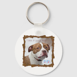 Porte-clés Je suis un bon chien