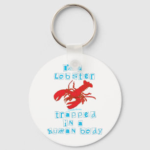 Porte-clés Je suis un homard