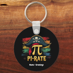 Porte-clés Je suis un pirate de la journée Pi, une aventure m
