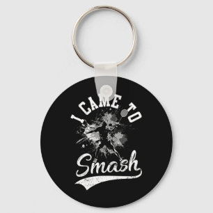 Porte-clés Je Suis Venu À Smash Team Player Volant de badmint