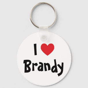Porte-clés Je t'aime Brandy