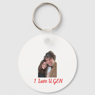 Porte-clés Je t'aime Gen