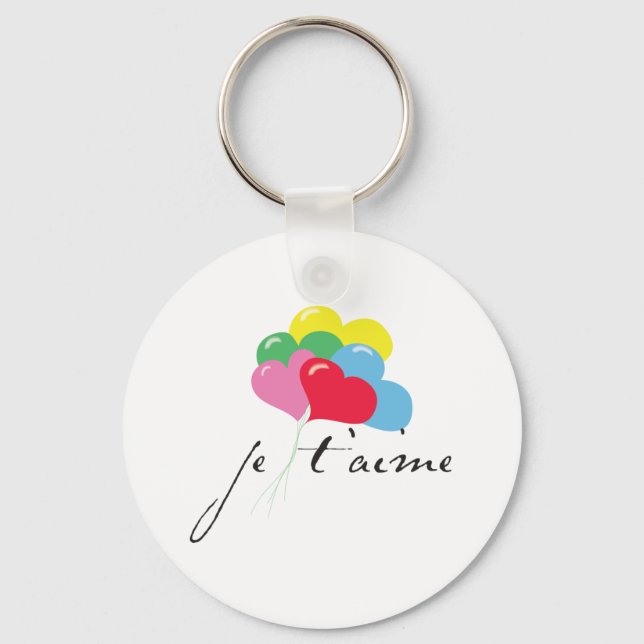 Porte-clés Je' taime (Je t'aime) (Recto)