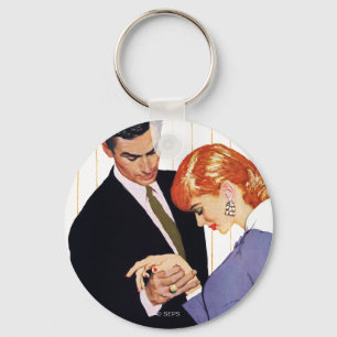 Porte-clés Je t'aime, maman Girl